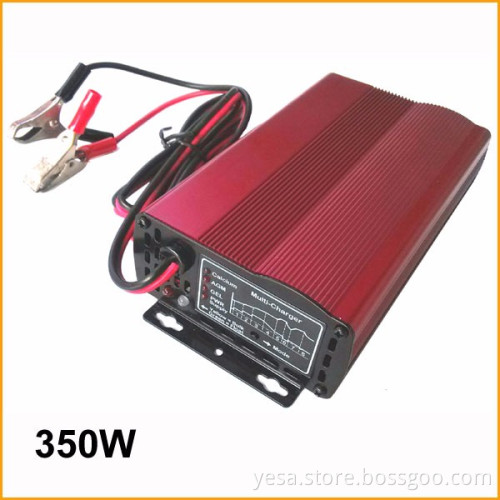 with power supply function 8 Stages 12V 20A Intelligent Lead Acid AGM GEL Multi Charger